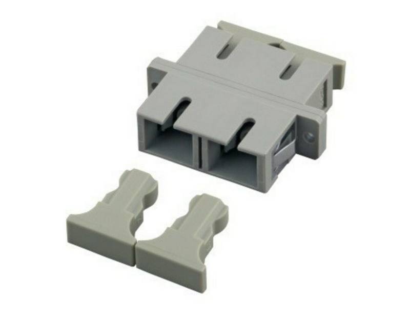 DSIT Serverschrank Multimode Kupplung SC-SC duplex grau von DSIT