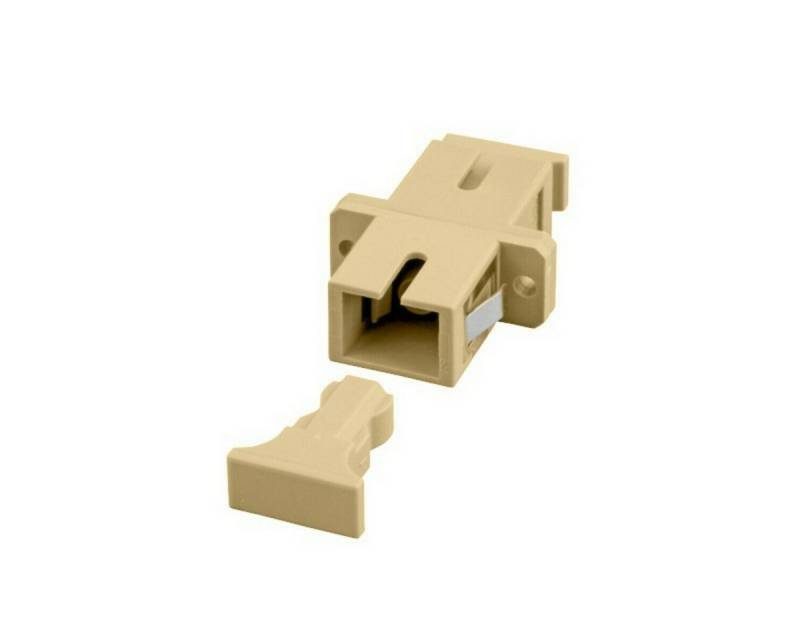 DSIT Serverschrank Multimode Kupplung SC-SC simplex beige von DSIT