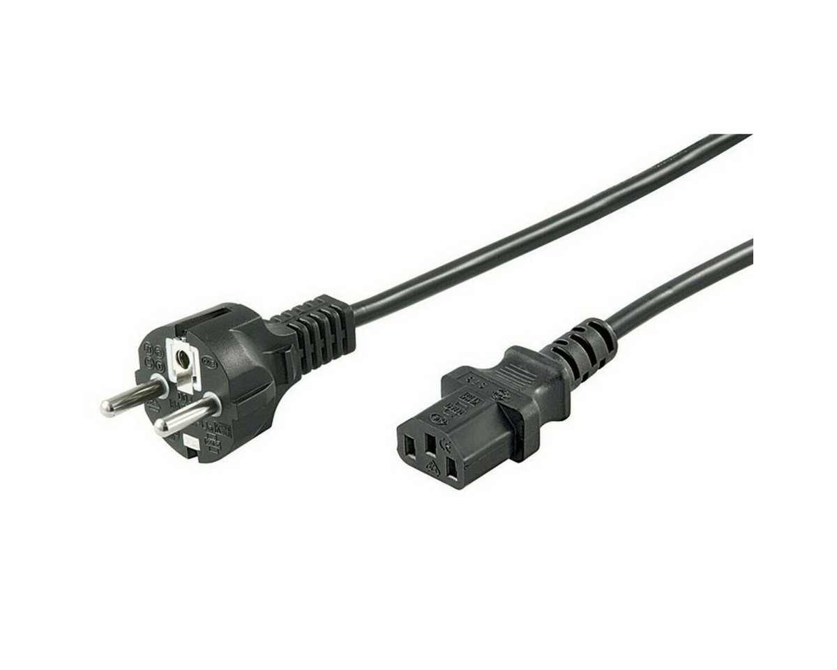 DSIT Serverschrank Netzkabel mit Schukostecker – C13-Kupplung – Schwarz – 2 Meter DSIT Serverschrank Netzkabel mit Schukostecker – C13-Kupplung – Schwarz – 2 Meter von DSIT