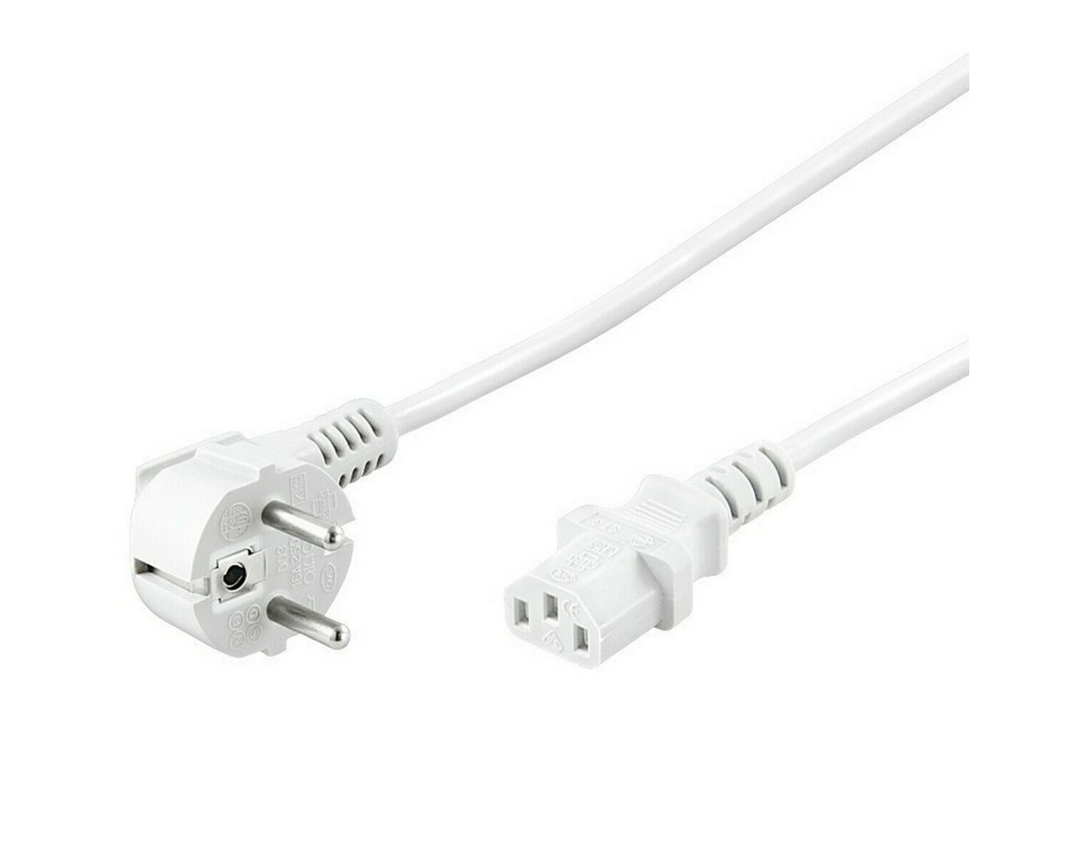 DSIT Serverschrank Netzkabel mit Schukostecker – C13-Kupplung – Weiß – 2 Meter DSIT Serverschrank Netzkabel mit Schukostecker – C13-Kupplung – Weiß – 2 Meter von DSIT