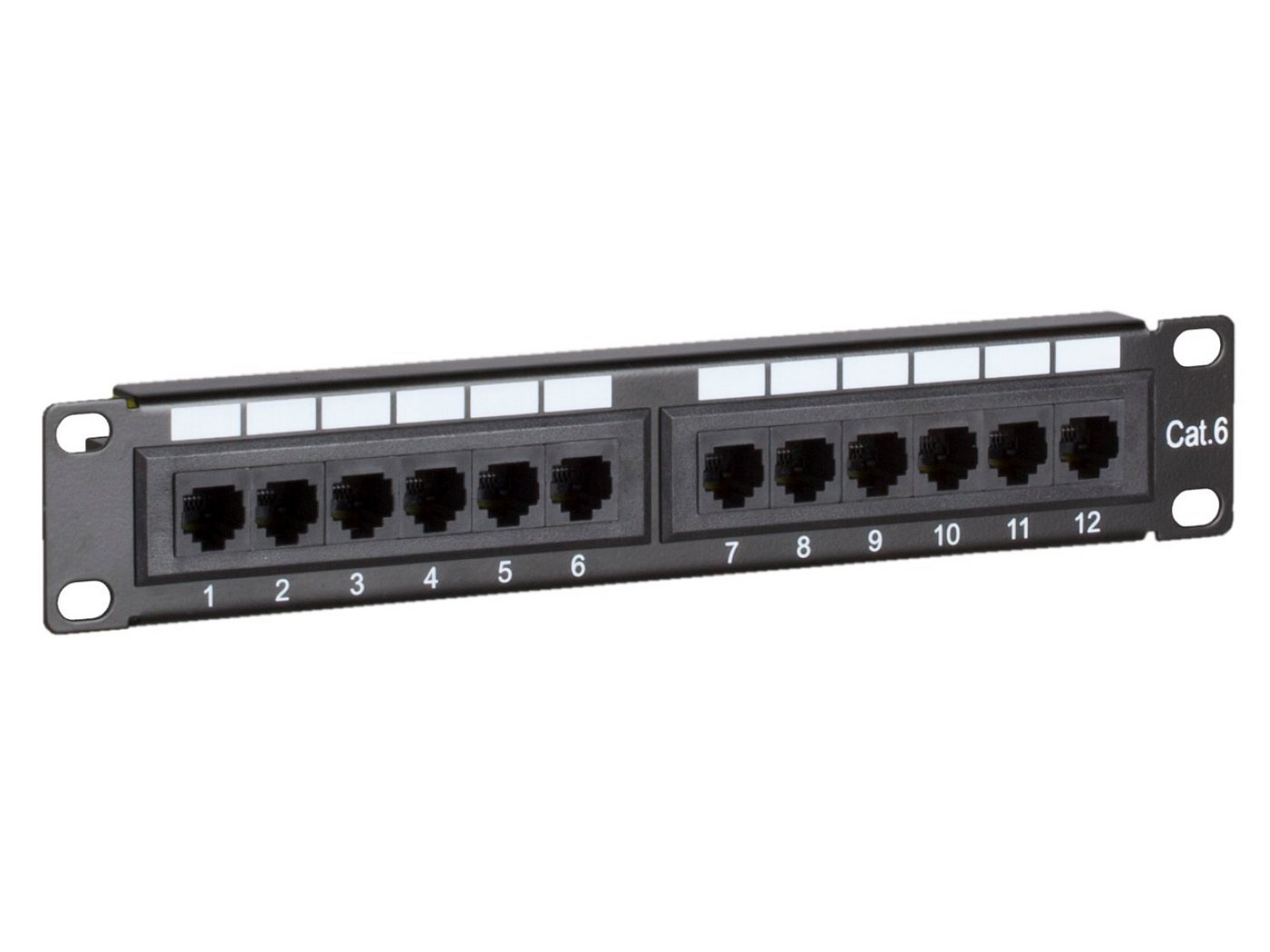 DSIT Serverschrank Patchpanel 10”, 12-fach UTP Patchpanel CAT 6 DSIT Serverschrank Patchpanel 10”, 12-fach UTP Patchpanel CAT 6 von DSIT