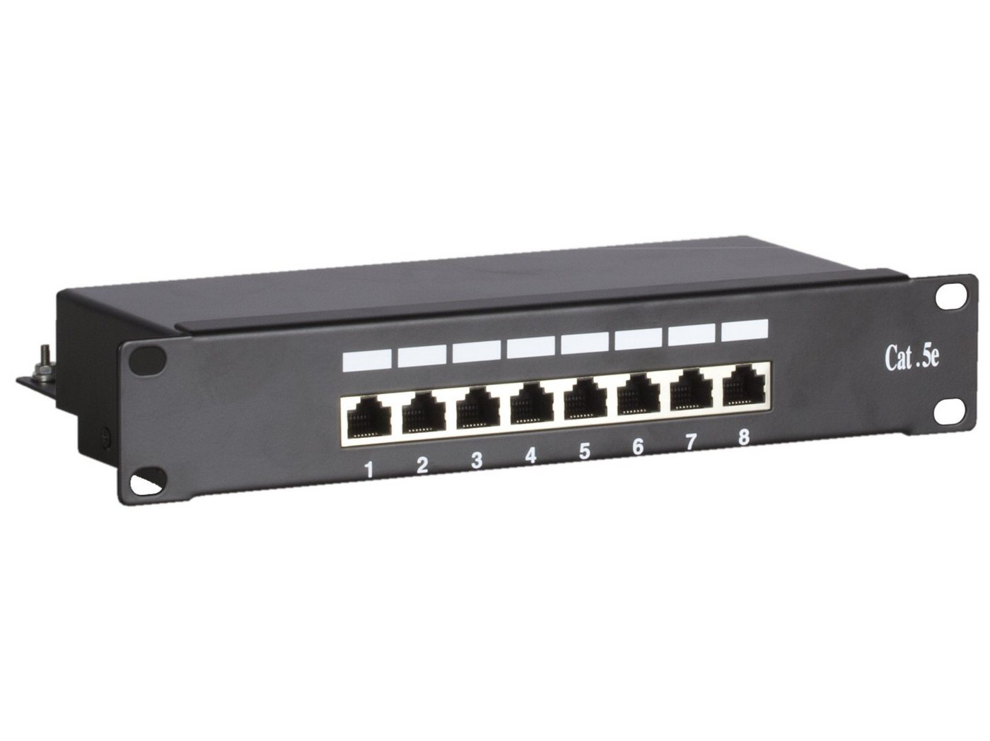 DSIT Serverschrank Patchpanel 10”, 8-fach FTP Patchpanel CAT 5e DSIT Serverschrank Patchpanel 10”, 8-fach FTP Patchpanel CAT 5e von DSIT
