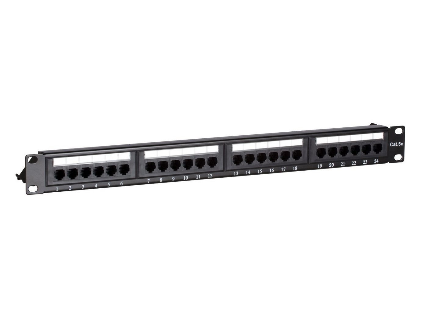 DSIT Serverschrank Patchpanel 19" CAT5e UTP - 24 ports DSIT Serverschrank Patchpanel 19" CAT5e UTP - 24 ports von DSIT