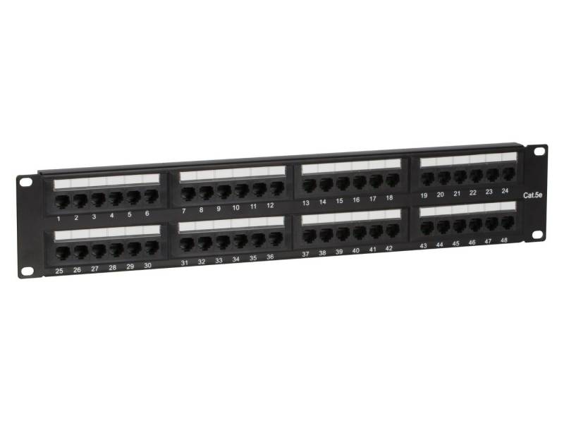 DSIT Serverschrank Patchpanel 19" CAT5e UTP - 48 ports von DSIT
