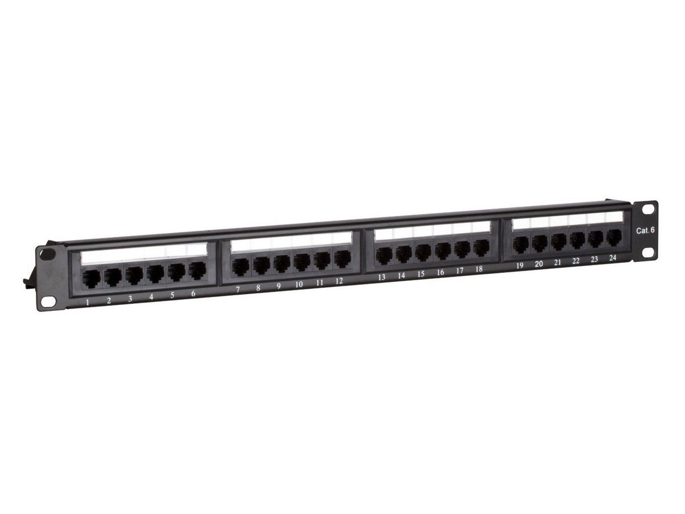 DSIT Serverschrank Patchpanel 19" CAT6 UTP - 24 ports DSIT Serverschrank Patchpanel 19" CAT6 UTP - 24 ports von DSIT