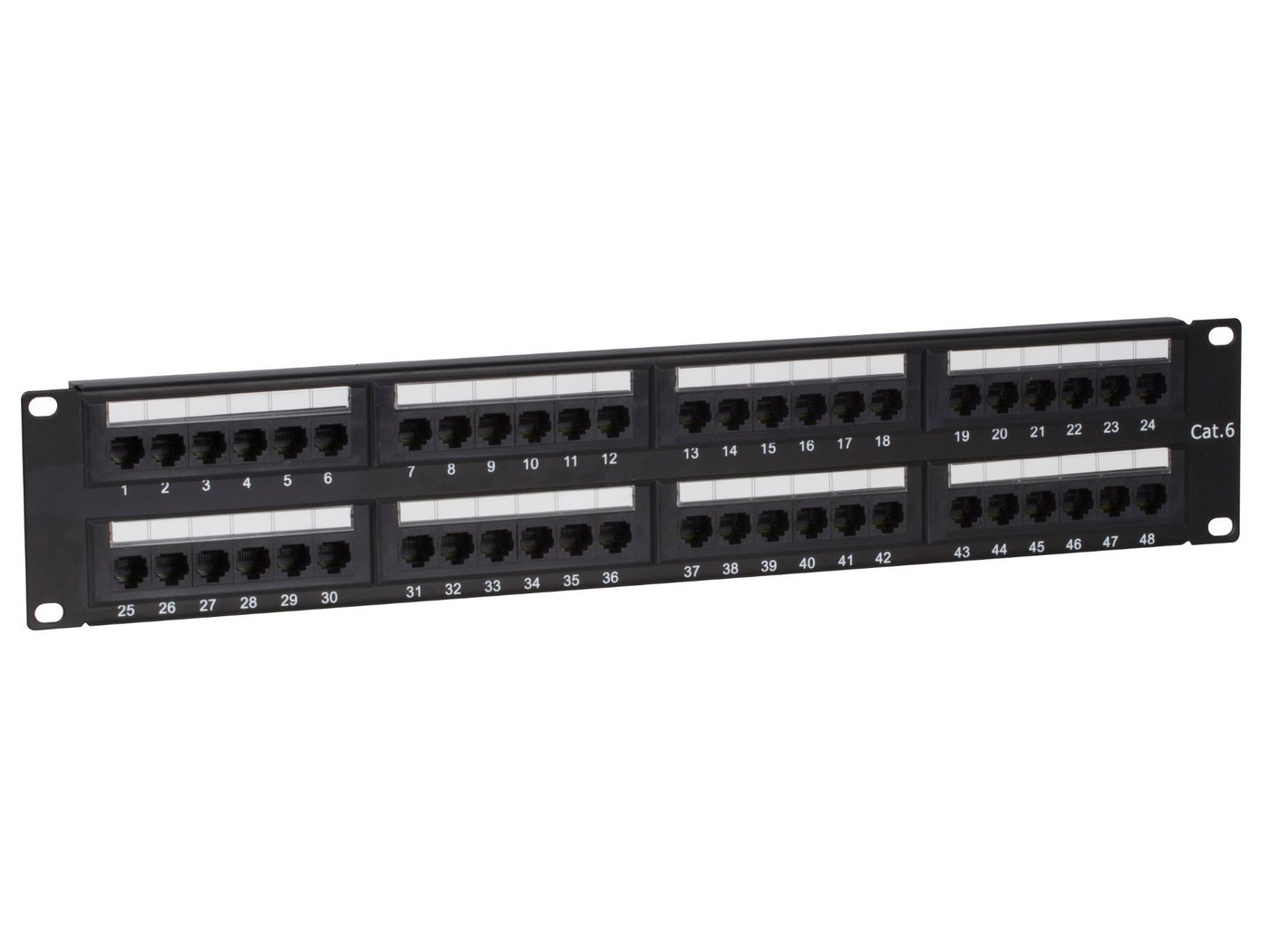 DSIT Serverschrank Patchpanel 19" CAT6 UTP - 48 ports DSIT Serverschrank Patchpanel 19" CAT6 UTP - 48 ports von DSIT