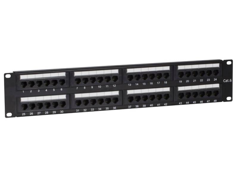 DSIT Serverschrank Patchpanel 19" CAT6 UTP - 48 ports von DSIT