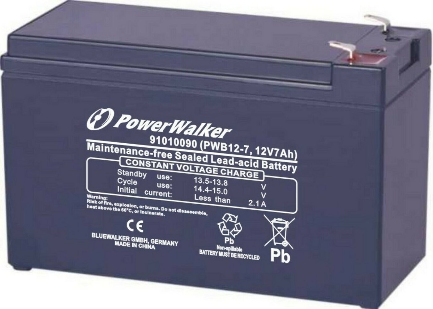 DSIT Serverschrank PowerWalker Akku 12V 7Ah DSIT Serverschrank PowerWalker Akku 12V 7Ah von DSIT