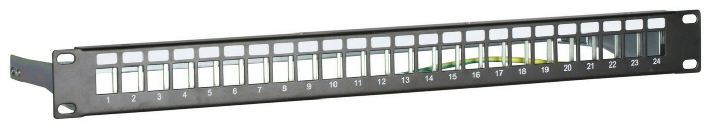 DSIT Serverschrank STP Keystone-Patchpanel, 24 Ports Unbestückt DSIT Serverschrank STP Keystone-Patchpanel, 24 Ports Unbestückt von DSIT
