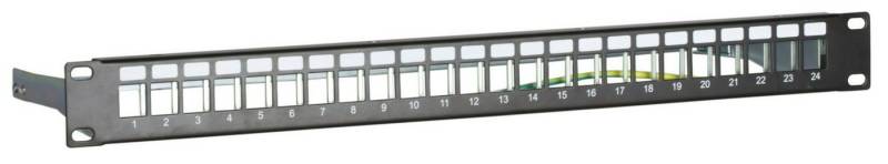 DSIT Serverschrank STP Keystone-Patchpanel, 24 Ports Unbestückt von DSIT