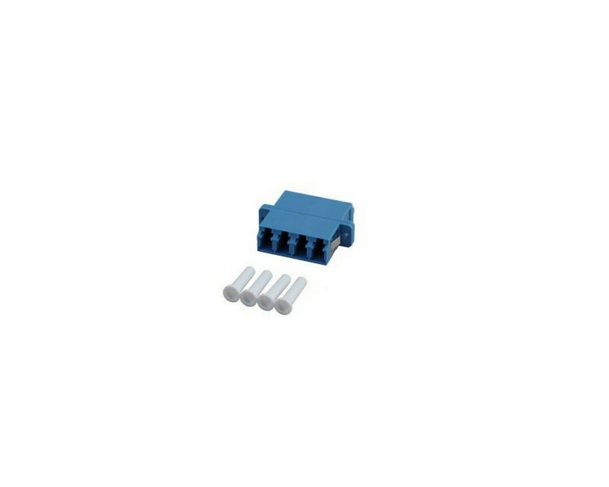 DSIT Serverschrank Singlemode Kupplung 4-fach LC-LC quad blau DSIT Serverschrank Singlemode Kupplung 4-fach LC-LC quad blau von DSIT