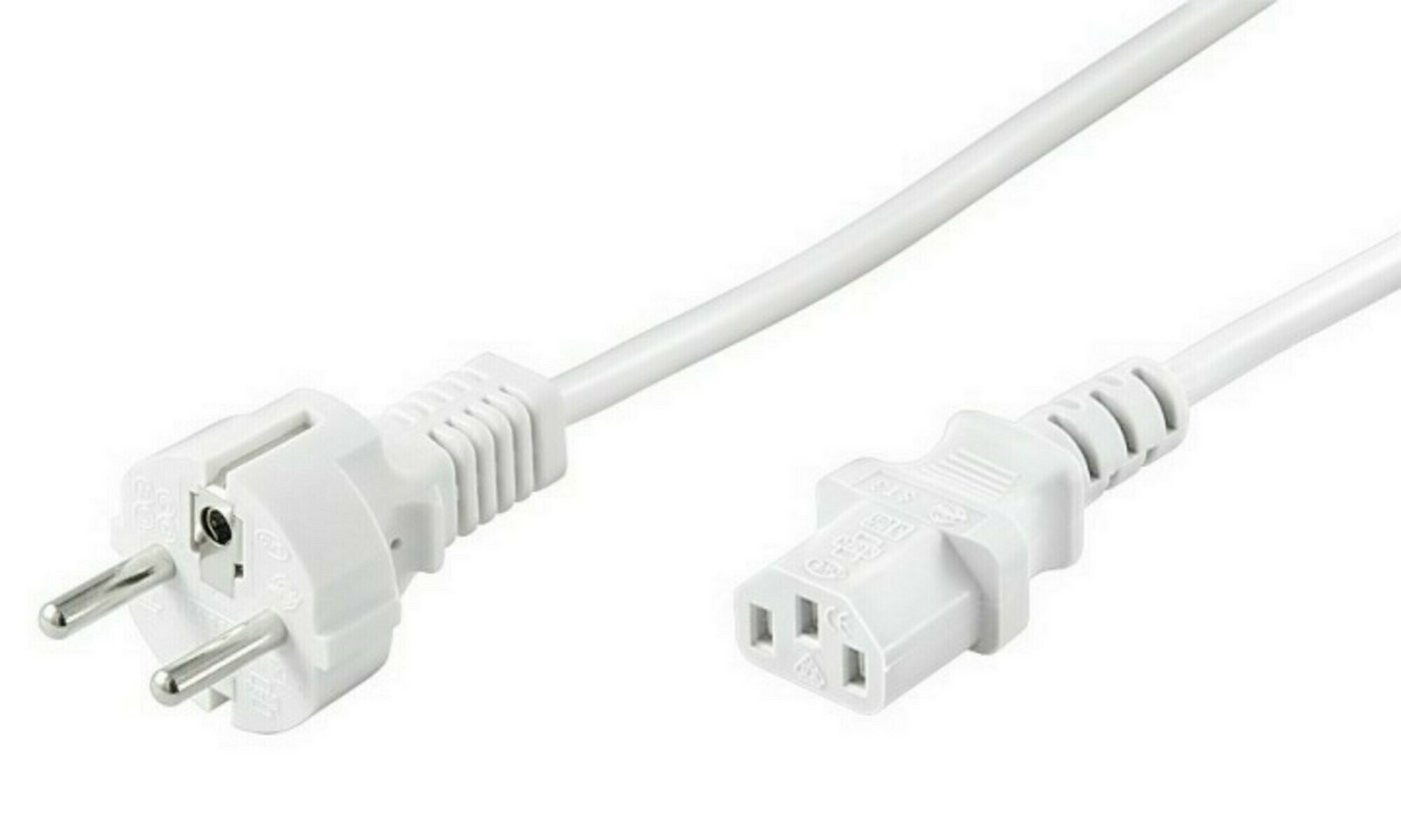 DSIT Serverschrank Stromkabel mit Schukostecker und Gerätebuchse C13 – Weiß - 2 Meter DSIT Serverschrank Stromkabel mit Schukostecker und Gerätebuchse C13 – Weiß - 2 Meter von DSIT