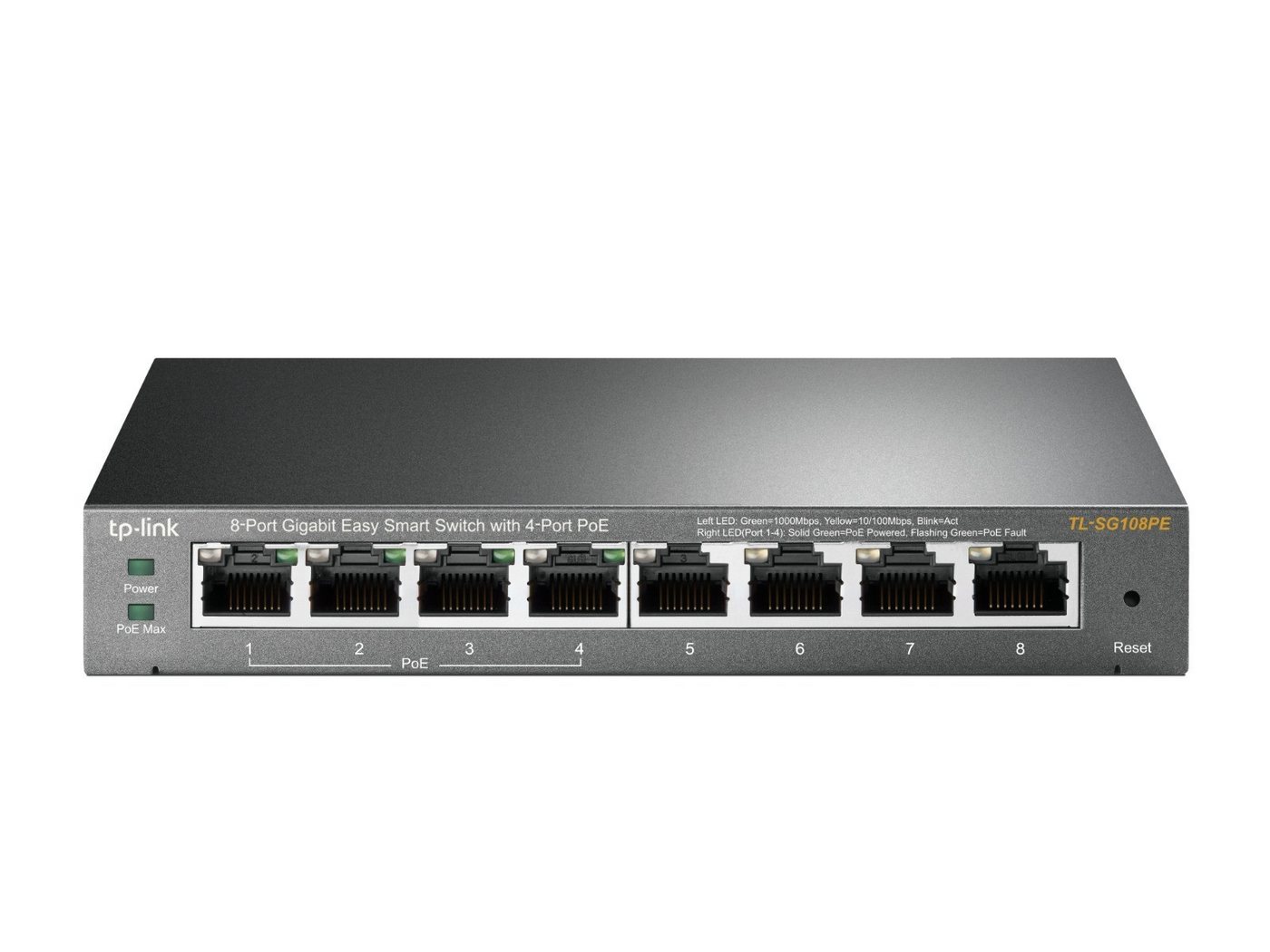 DSIT Serverschrank TP-Link 8-ports SG108PE unmanaged PoE smart switch DSIT Serverschrank TP-Link 8-ports SG108PE unmanaged PoE smart switch von DSIT
