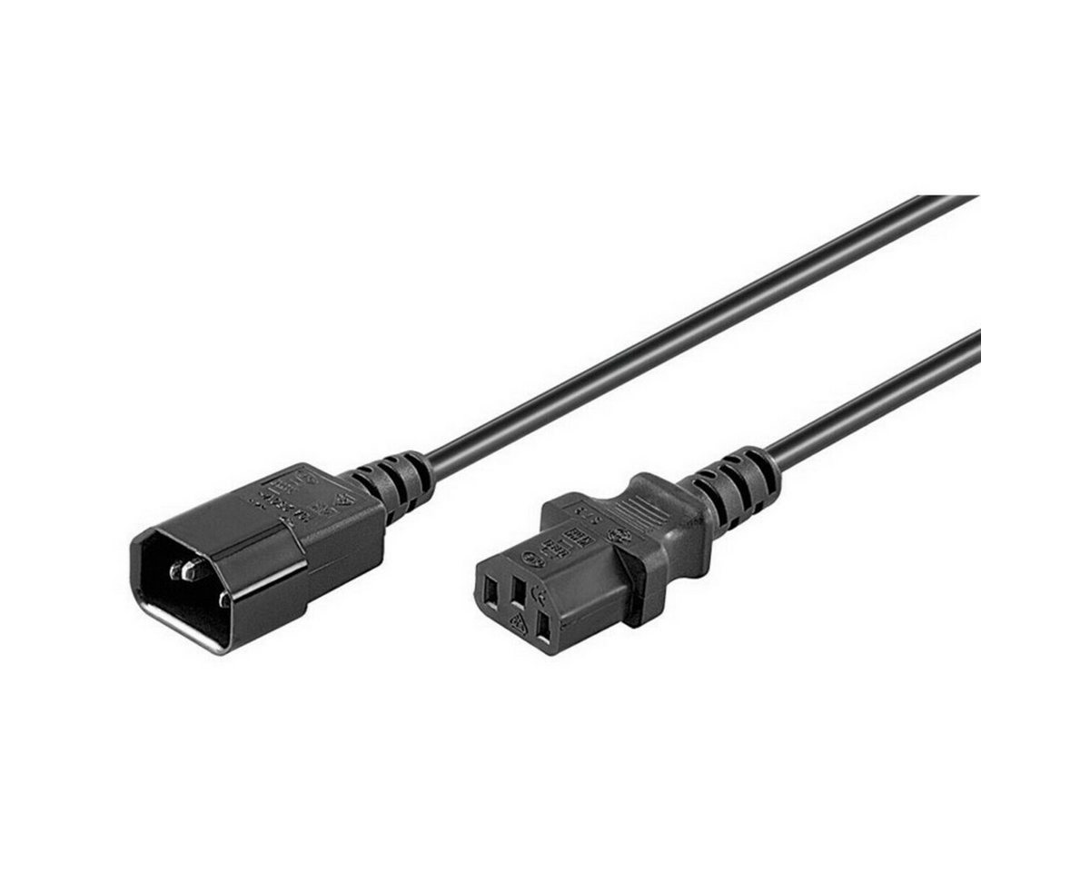 DSIT Serverschrank Verlängerungskabel mit Schukostecker und Adapter – C13 auf C14 – DSIT Serverschrank Verlängerungskabel mit Schukostecker und Adapter – C13 auf C14 – von DSIT