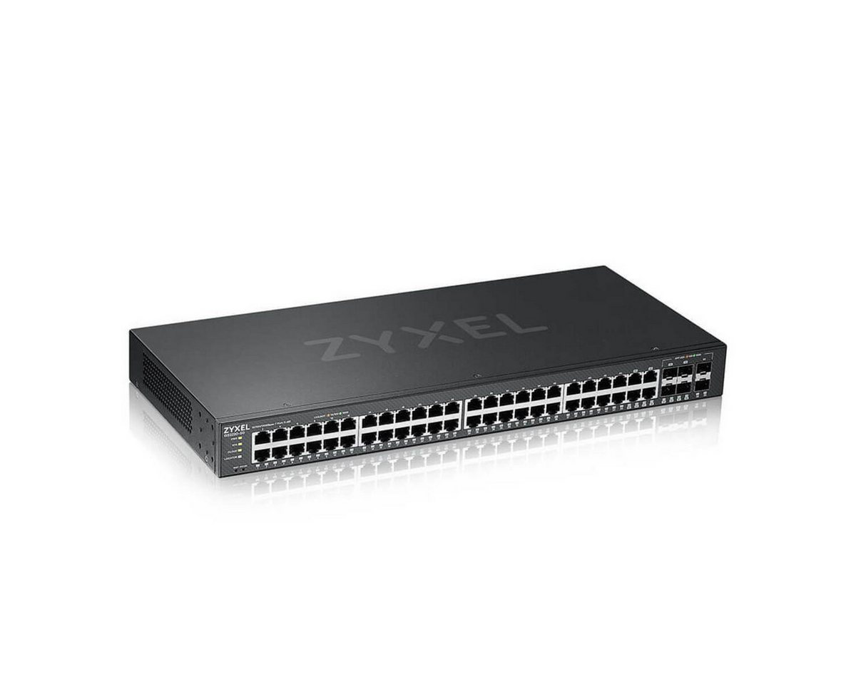 DSIT Serverschrank Zyxel 50-Ports GS2220 managed Switch von DSIT