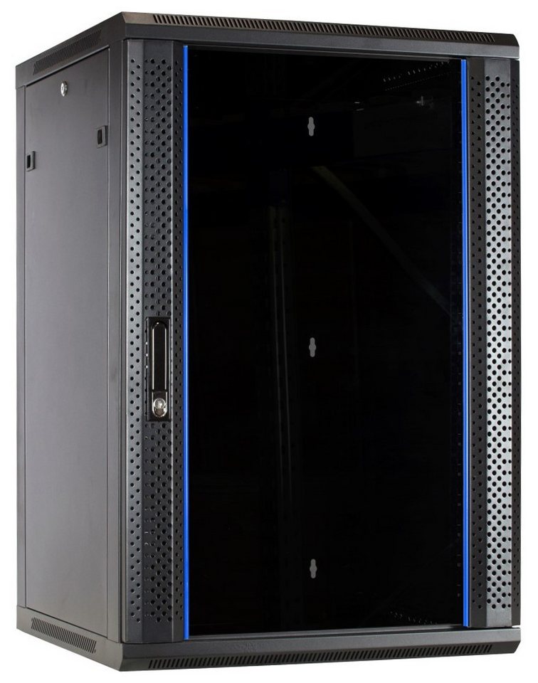 DSIT Wandgehäuse DSIT 18HE - Netzwerkschrank 19 Zoll - Wandschrank mit Glastür - Set - DSIT Wandgehäuse DSIT 18HE - Netzwerkschrank 19 Zoll - Wandschrank mit Glastür - Set - von DSIT