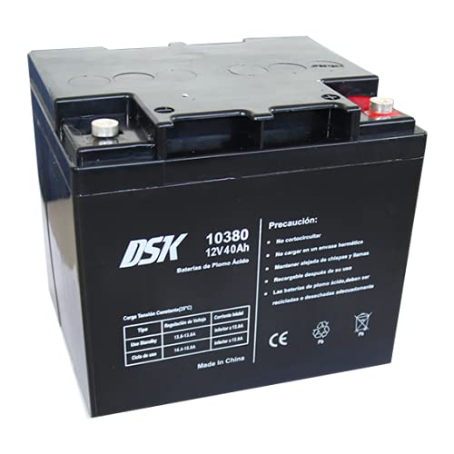 DSK - 12 V 42 Ah DSK Blei-Säure-Akku; ideal für Alarmanlagen zu Hause oder in der Industrie. von DSK