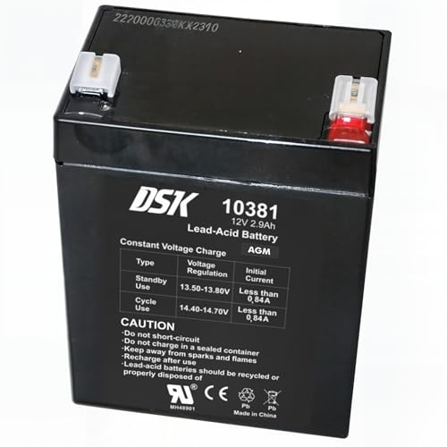 DSK - 12 V 42 Ah DSK Blei-Säure-Akku; ideal für Alarmanlagen zu Hause oder in der Industrie. DSK - 12 V 42 Ah DSK Blei-Säure-Akku; ideal für Alarmanlagen zu Hause oder in der Industrie. von DSK