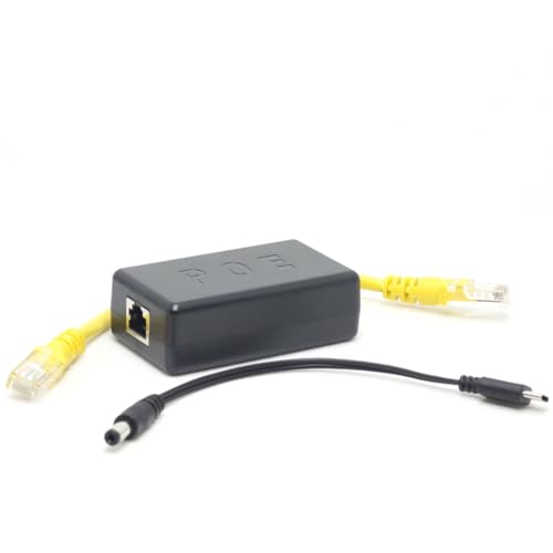 DSLRKIT 2.5G Gigabit Active PoE Splitter Type-C 12V 2A 24watt Ethernet 802.3A von DSLRKIT