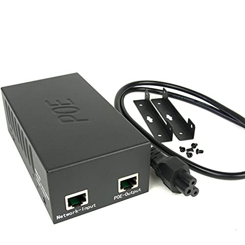 DSLRKIT 802.3BT PoE Injector 90watt Gigabit Adapter Ultra PoE++ 4-Pair 10/100/1000Mbps von DSLRKIT