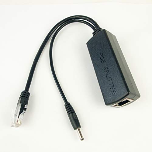 DSLRKIT DC 5V 2.4A 3,5x1,35mm Port Gigabit Active PoE Splitter 802.3af 802.3at 1000Mbps von DSLRKIT