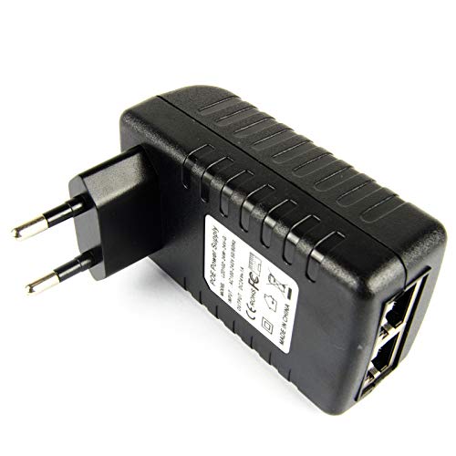 DSLRKIT Gigabit 24V PoE Injector Adapter UAP AC LR LITE POE-24 12W-G 24W-G 7W-G von DSLRKIT