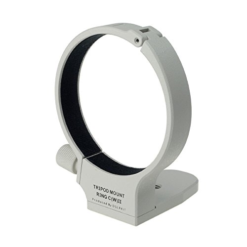 DSLRKIT Hochwertige Metall Stativschelle Tripod Mount Ring C (WII) für Canon 70-300mm f/4-5.6L von DSLRKIT
