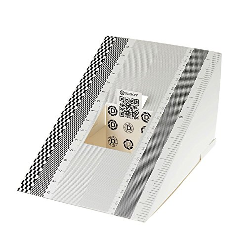 DSLRKIT Lens Focus Calibration Tool Alignment Ruler Folding Card(Pack of 6) von DSLRKIT