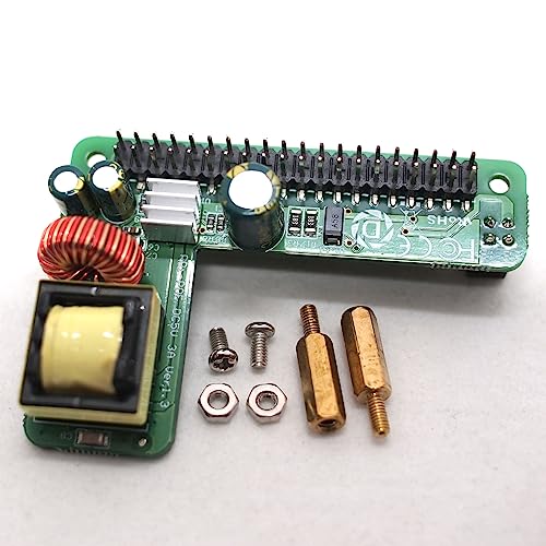 DSLRKIT Power Over Ethernet PoE HAT IEEE802.3af DC 5V 2.5A with 1.5KV Isolation for Raspberry Pi 4B 3B+ 3B Plus von DSLRKIT