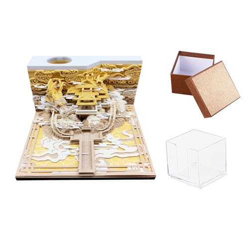DSOPV 3D-Notizblock, Kreatives Modell, Handgezeichneter Kalender, Ornament, Künstlerischer Kalender, Block, Haftnotizen, Notizblock, Post Notes, 1 Stück, 3.54 x 3.54 inches DSOPV 3D-Notizblock, Kreatives Modell, Handgezeichneter Kalender, Ornament, Künstlerischer Kalender, Block, Haftnotizen, Notizblock, Post Notes, 1 Stück, 3.54 x 3.54 inches von DSOPV