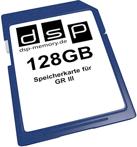 128GB Speicherkarte für GR III Digitalkamera von DSP Memory