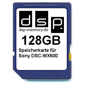 128GB Speicherkarte für Sony DSC-WX500 von DSP Memory