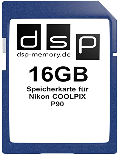 16GB Speicherkarte für Nikon COOLPIX P90 von DSP Memory