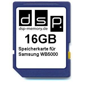 16GB Speicherkarte für Samsung WB5000 von DSP Memory