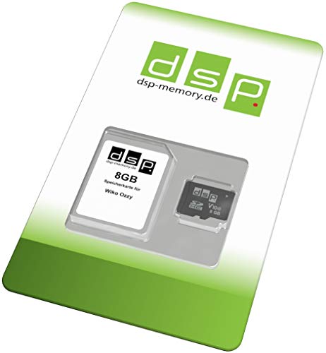 8GB Speicherkarte (Class 10) für Wiko Ozzy von DSP Memory