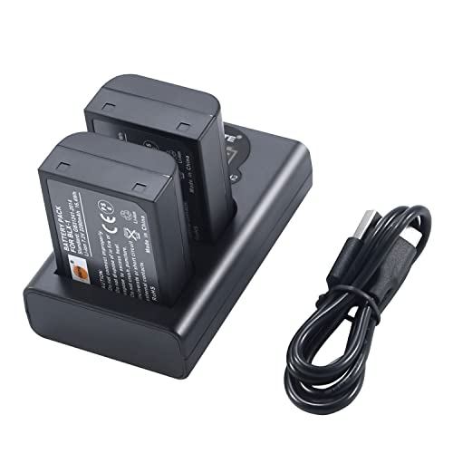 DSTE 2X BLX-1 BLX1 Full Coded Ersatz Batterie + Dual USB-Ladegerät mit LCD-Display Kompatibel mit Olympus OM-1 OM1 Micro SLR Camera OM System DSTE 2X BLX-1 BLX1 Full Coded Ersatz Batterie + Dual USB-Ladegerät mit LCD-Display Kompatibel mit Olympus OM-1 OM1 Micro SLR Camera OM System von DSTE DE