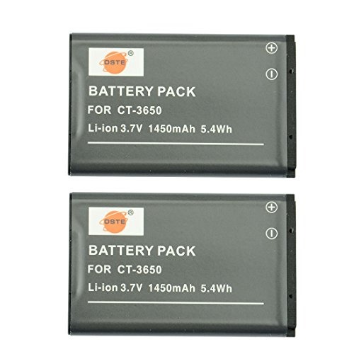DSTE 2pcs CT-3650 Lithium Akku für ContourHD 1080P, ContourGPS, Contour+2 DSTE 2pcs CT-3650 Lithium Akku für ContourHD 1080P, ContourGPS, Contour+2 von DSTE DE
