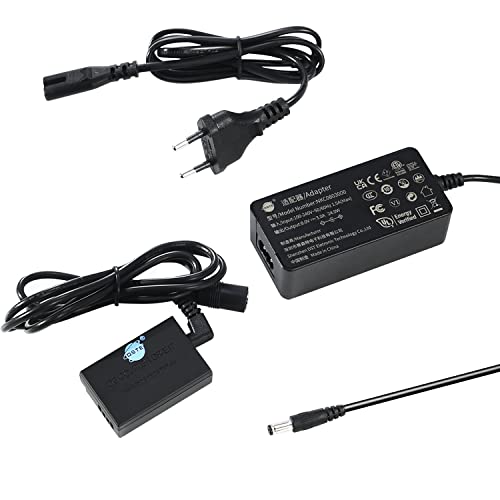 DSTE ACK-E17 AC Netzteil DR-E17 Dummy-Akku Kit Kompatibel für Canon LP-E17, EOS M6 Mark II, EOS M3, EOS M5, EOS M6 Kameras DSTE ACK-E17 AC Netzteil DR-E17 Dummy-Akku Kit Kompatibel für Canon LP-E17, EOS M6 Mark II, EOS M3, EOS M5, EOS M6 Kameras von DSTE DE