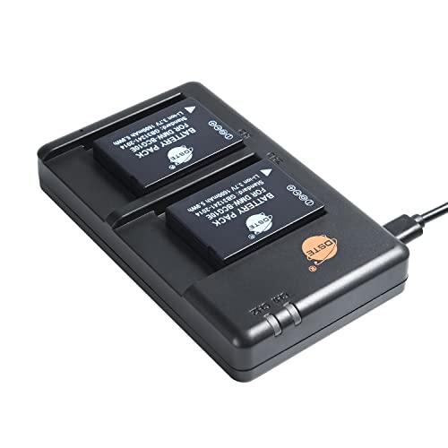 DSTE Dual USB Ladegerät + 2X DMW-BCG10 Li-Ionen Akku Kompatibel für Panasonic DMW-BCG10E, DMW-BCG10PP and Panasonic Lumix DMC-ZS1, DMC-ZS3, DMC-ZS5, DMC-ZS6, DMC-ZS7, DMC-ZS8 Kameras DSTE Dual USB Ladegerät + 2X DMW-BCG10 Li-Ionen Akku Kompatibel für Panasonic DMW-BCG10E, DMW-BCG10PP and Panasonic Lumix DMC-ZS1, DMC-ZS3, DMC-ZS5, DMC-ZS6, DMC-ZS7, DMC-ZS8 Kameras von DSTE DE