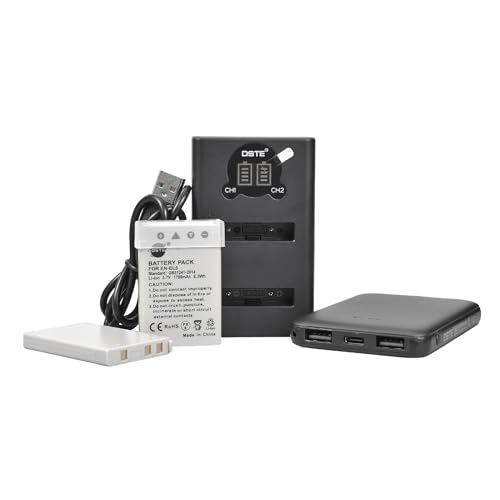 DSTE EN-EL5 EN EL5 Akku Ladegerät Set Kompatibel mit Nikon Coolpix P510, P520, P530, P5100, P6000, S10, P3, P4, P80, P90, P100, P500 Kamera DSTE EN-EL5 EN EL5 Akku Ladegerät Set Kompatibel mit Nikon Coolpix P510, P520, P530, P5100, P6000, S10, P3, P4, P80, P90, P100, P500 Kamera von DSTE DE