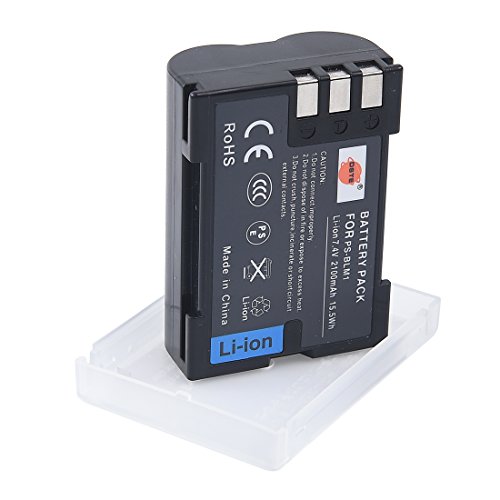 DSTE Ersatz Batterie Akku kompatibel für Olympus BLM-1 C-5060 C-7070 C-8080 E-1 E-3 E-30 E-520 EVOLT E-300 EVOLT E-330 EVOLT E-500 EVOLT E-510 Kamera von DSTE DE