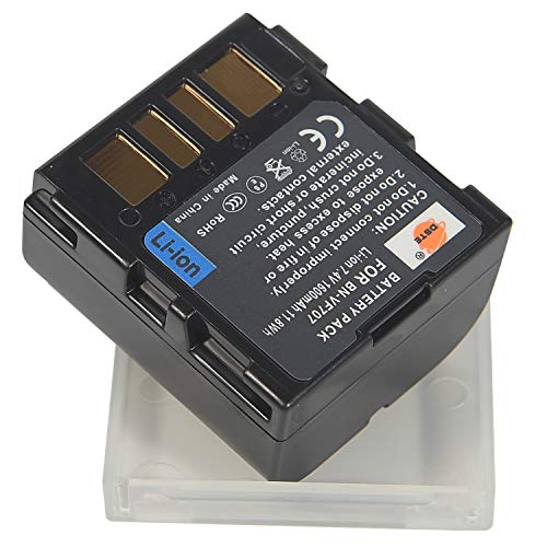 DSTE Ersatz Batterie Akku kompatibel mit JVC BN-VF707U GR-D350 GR-D351 GR-D371 GR-D375 GR-D390 GR-D393 GR-D395 GR-D396 GR-D450 GR-D570 GR-D640 GR-D645 Kamera als JVC BN-VF707 BN-VF714 DSTE Ersatz Batterie Akku kompatibel mit JVC BN-VF707U GR-D350 GR-D351 GR-D371 GR-D375 GR-D390 GR-D393 GR-D395 GR-D396 GR-D450 GR-D570 GR-D640 GR-D645 Kamera als JVC BN-VF707 BN-VF714 von DSTE DE