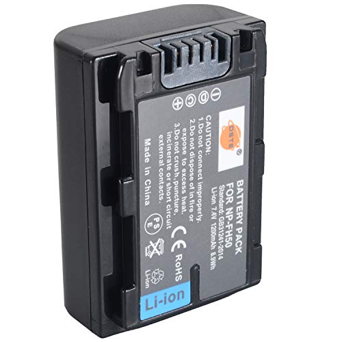DSTE Ersatz Batterie Akku kompatibel mit Sony NP-FH50 DSLR-A230 DSLR-A290 DSLR-A330 DSLR-A380 DSLR-A390 DSC-HX1 DSC-HX100V DSC-HX200V HDR-TG5V HDR-TG1E Digital Kamera DSTE Ersatz Batterie Akku kompatibel mit Sony NP-FH50 DSLR-A230 DSLR-A290 DSLR-A330 DSLR-A380 DSLR-A390 DSC-HX1 DSC-HX100V DSC-HX200V HDR-TG5V HDR-TG1E Digital Kamera von DSTE DE