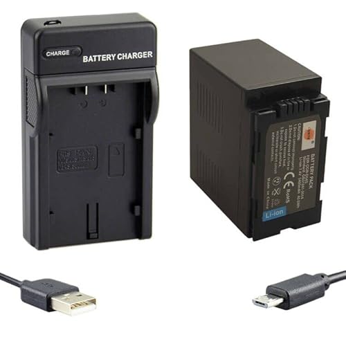 DSTE Li-Ionen Batterie und Micro USB Ladegerät Anzug kompatibel mit Panasonic CGA-D54, CGA-D54S, CGR-D54S, AG-DVC180A, AG-DVC30, AG-DVC60 DSTE Li-Ionen Batterie und Micro USB Ladegerät Anzug kompatibel mit Panasonic CGA-D54, CGA-D54S, CGR-D54S, AG-DVC180A, AG-DVC30, AG-DVC60 von DSTE DE