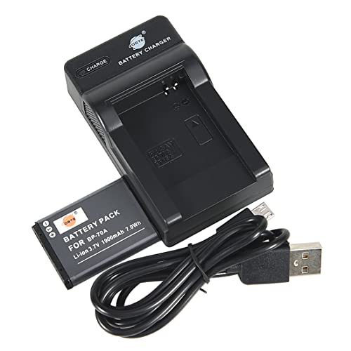 DSTE Li-Ionen Batterie und Micro USB Ladegerät Anzug kompatibel mit Samsung BP-70A WB2000 CL65 CL80 EX1 HZ25W HZ30W HZ35W HZ50W ST1000 ST5000 ST5500 TL240 TL320 TL350 TL500 Digital Kamera DSTE Li-Ionen Batterie und Micro USB Ladegerät Anzug kompatibel mit Samsung BP-70A WB2000 CL65 CL80 EX1 HZ25W HZ30W HZ35W HZ50W ST1000 ST5000 ST5500 TL240 TL320 TL350 TL500 Digital Kamera von DSTE DE