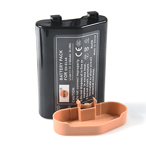 EN-EL4A EN-EL4A DSTE DE 11.1V Ersatz Batterie Akku Kompatibel für Nikon D2, D2H, D2Hs, D2X, D2Xs, D3, D3S, D3X, F6 Kameras, MB-D10 Battery Grip Battery Grip EN-EL4A EN-EL4A DSTE DE 11.1V Ersatz Batterie Akku Kompatibel für Nikon D2, D2H, D2Hs, D2X, D2Xs, D3, D3S, D3X, F6 Kameras, MB-D10 Battery Grip Battery Grip von DSTE DE
