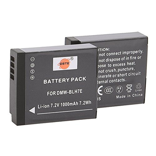 DSTE 2PCS DMW-BLH7 DMW-BLH7E Li-Ion Akku Kompatibel mit Panasonic Lumix DMC-GM1 DMC-GM1D DMC-GM1K DMC-GM1KD DMC-GM1W DMC-GF7K DSTE 2PCS DMW-BLH7 DMW-BLH7E Li-Ion Akku Kompatibel mit Panasonic Lumix DMC-GM1 DMC-GM1D DMC-GM1K DMC-GM1KD DMC-GM1W DMC-GF7K von DSTE Electron