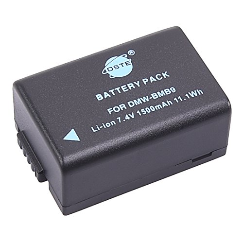 DSTE DMW-BMB9 DMW-BMB9E Akku (1500 mAh/7,4 V) für Panasonic Lumix DMC-FZ40, DMC-FZ47, DMC-FZ48, DMC-FZ60, DMC-FZ62, DMC-FZ70, DMC-FZ72, DMC-FZ100, DMC-FZ150 von DSTE Electron