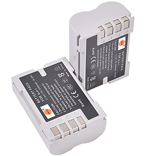 DSTE PS-BLM5 BLM-5 Lithium-Ionen-Akku, wiederaufladbar, kompatibel mit Olympus E1, E3, E5, E300, E330, E500, E510, E520, C-8080, C-7070, C-5060, 2 Stück DSTE PS-BLM5 BLM-5 Lithium-Ionen-Akku, wiederaufladbar, kompatibel mit Olympus E1, E3, E5, E300, E330, E500, E510, E520, C-8080, C-7070, C-5060, 2 Stück von DSTE Electron