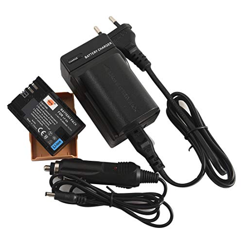 DSTE®（2 Pack） Ersatz Batterie und DC88E Reise Ladegerät Compatible für Canon LP-E6 LP-E6N EOS 5D Mark II/III/IV 5DS 5DS R 6D 7D 60D 60Da 70D 80D 90D 7D markII 7D markIII XC10 XC15 Digital Kamera von DSTE
